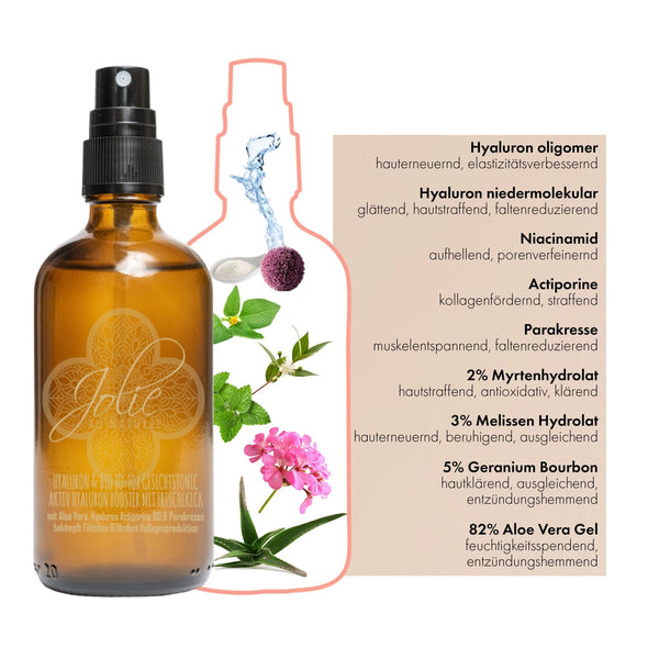 Hyaluron Jo-Tox Yüz Toniği Sprey 100ml